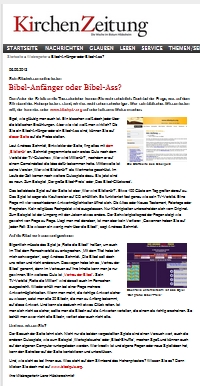 Screenshot der KiZ Hildesheim - Webreporter 6.9.2013